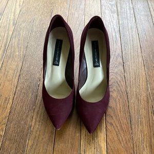 Maroon Burgundy Heels
